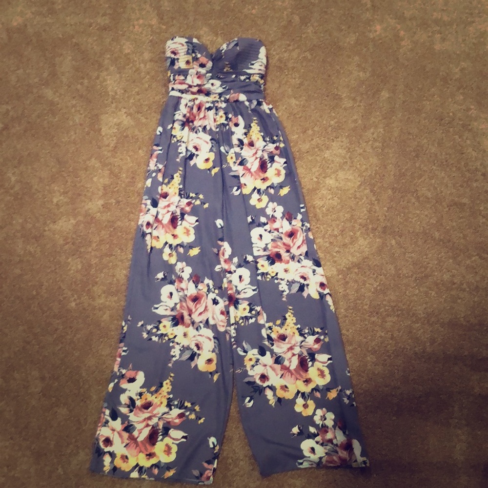 Floral Jumpsuit